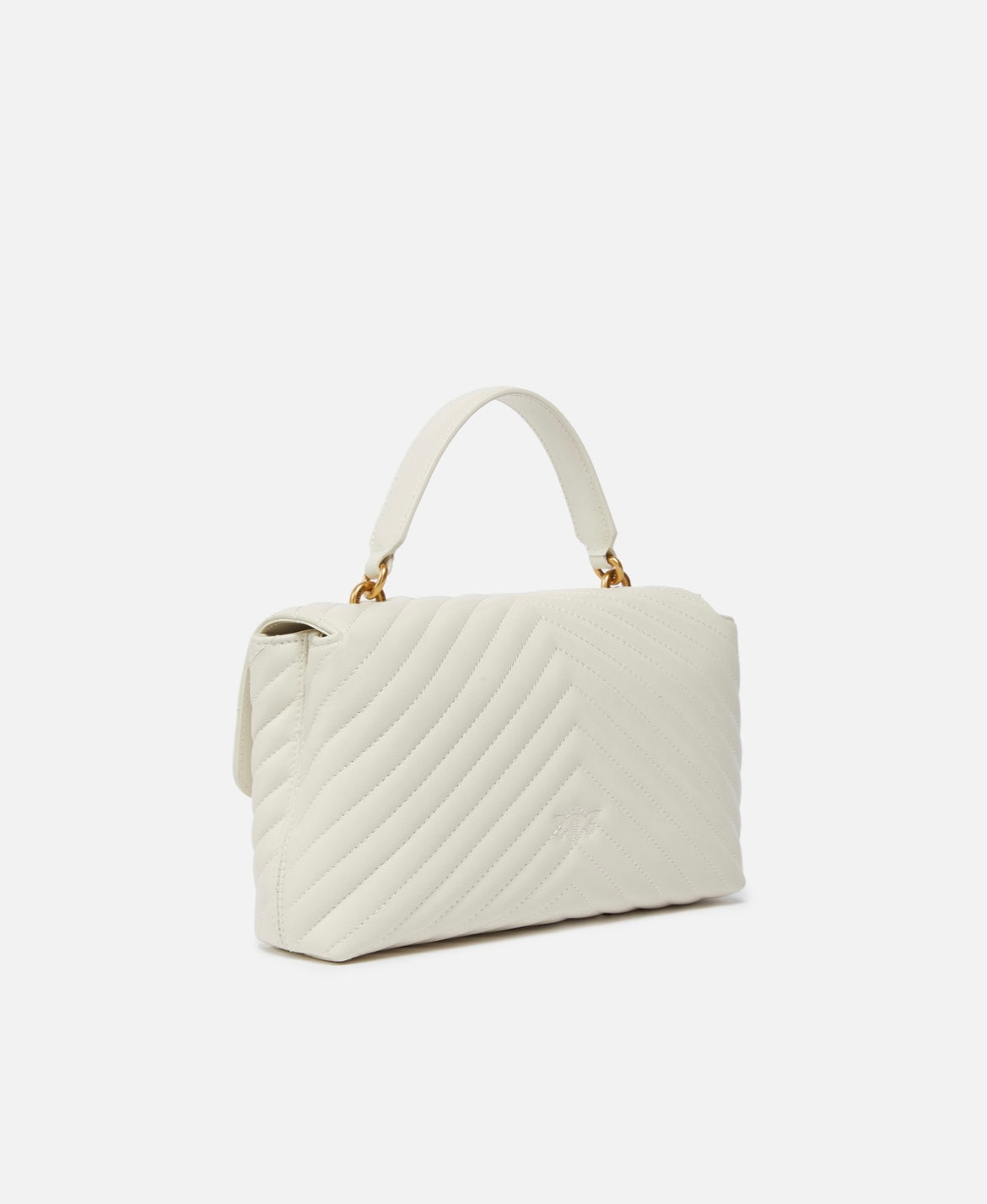 Classic Lady Love Bag Puff Chevron Pinko